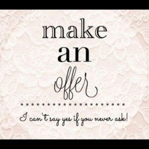 Make an offer!! 🤗